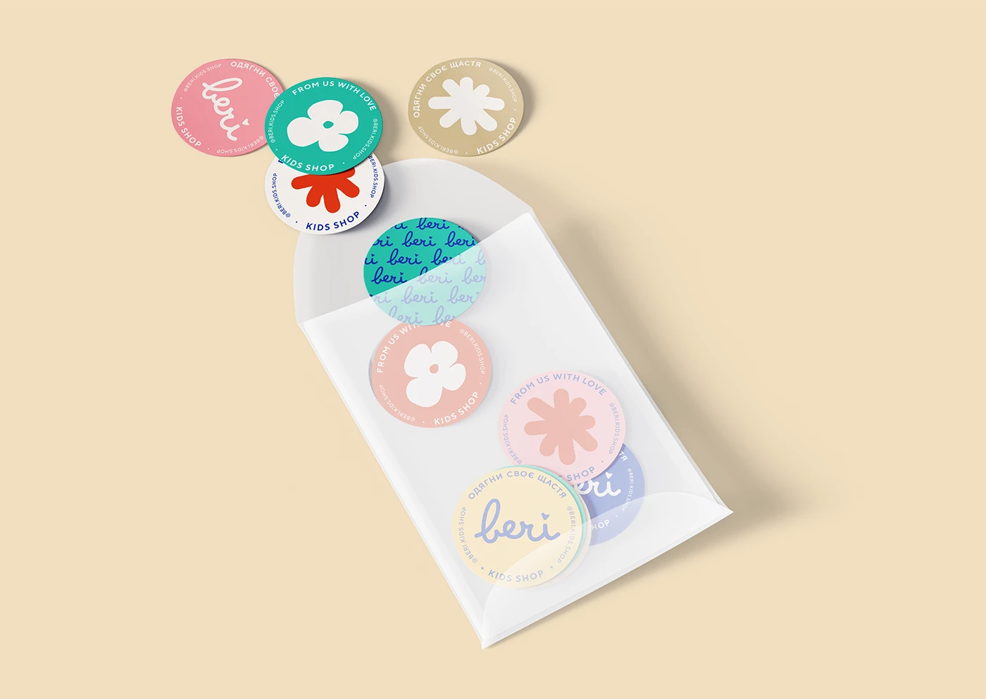 Stickers and brand collateral