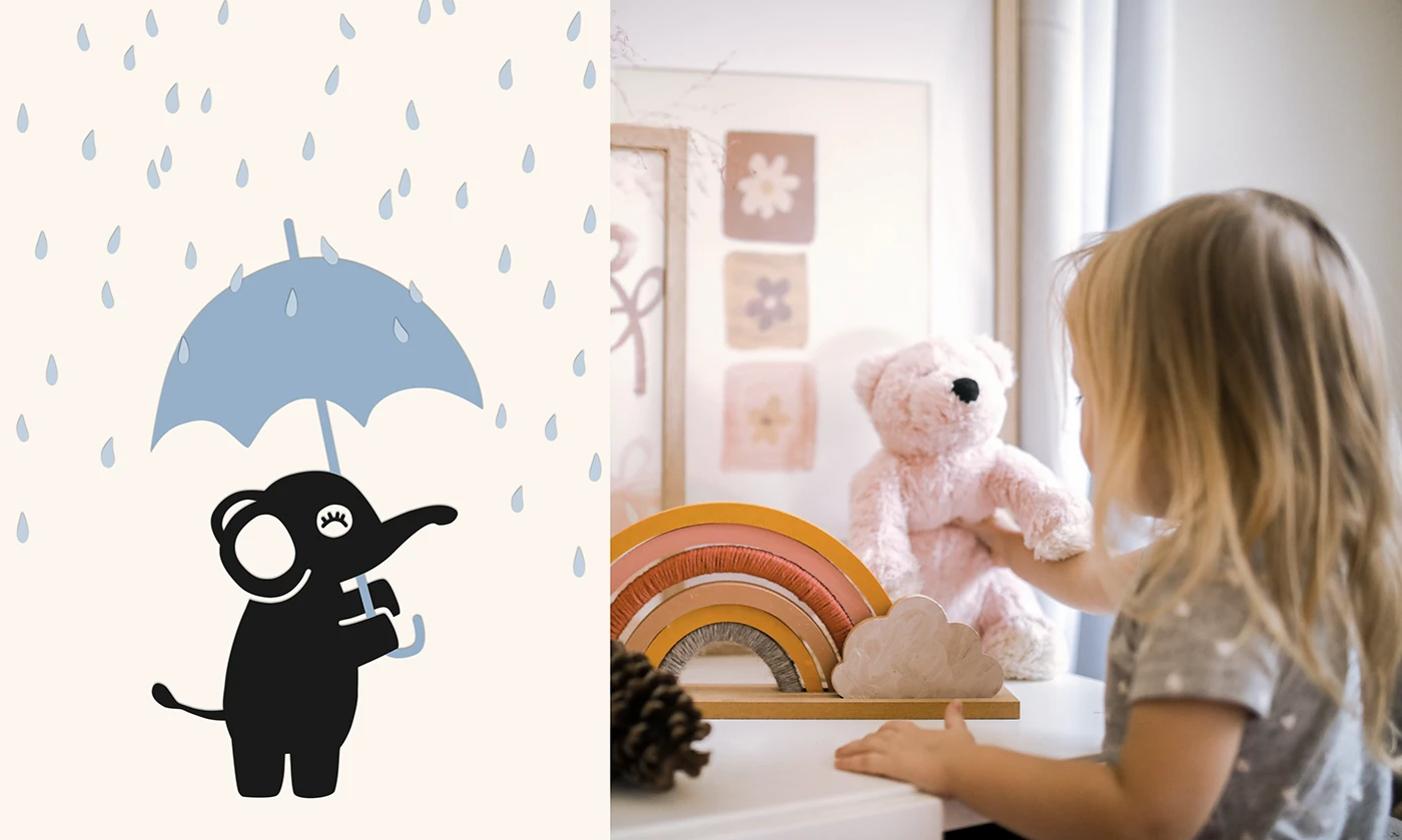 Guidelines spread — color and type